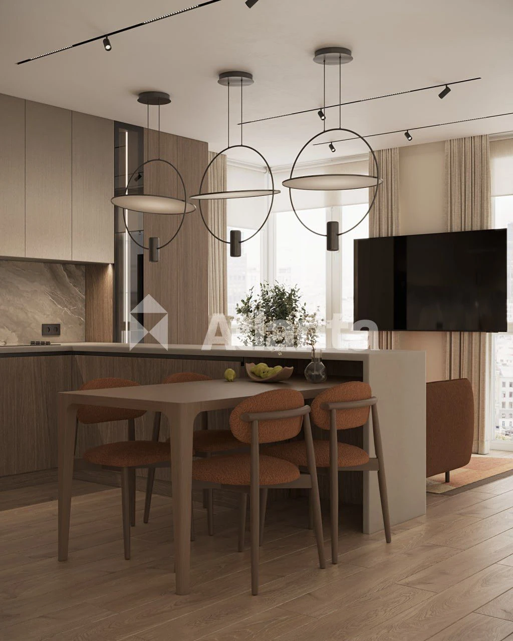 Продаж 2-х кім квартири  в ЖК Washington City.
