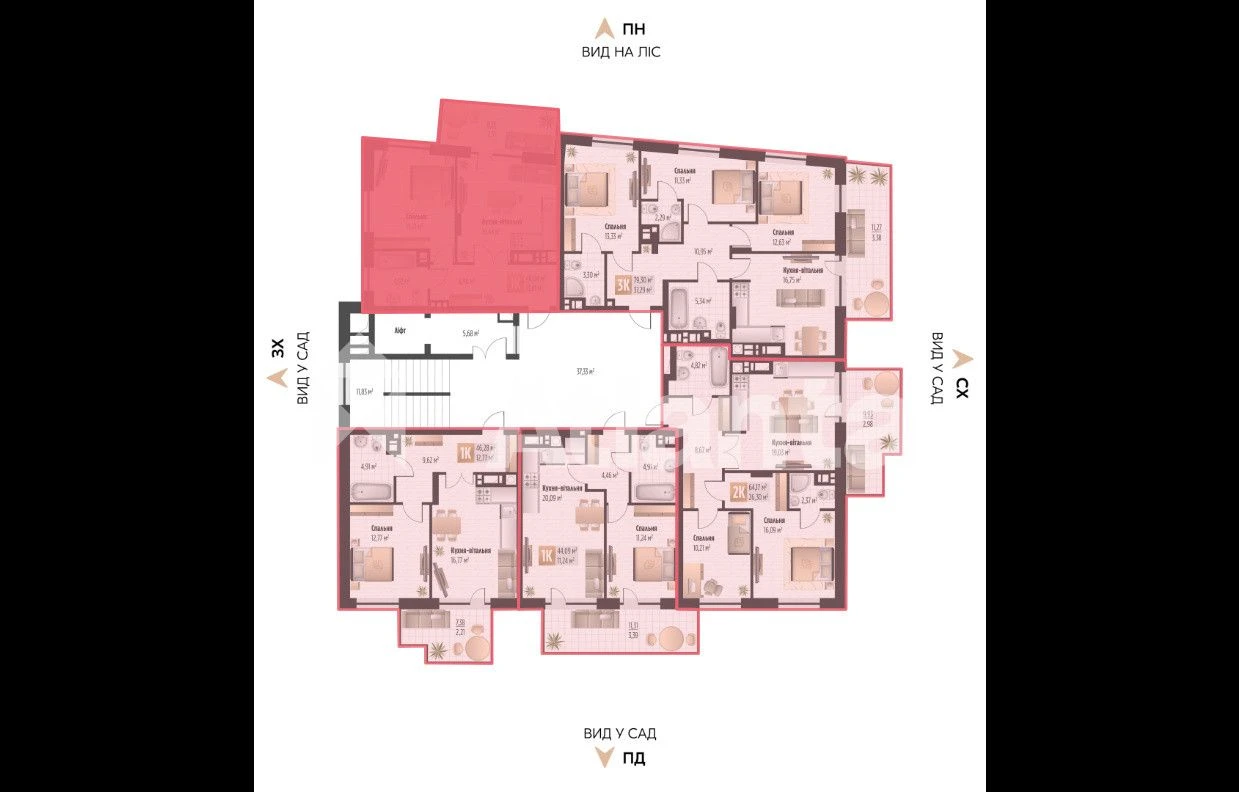 Продаж 1-кімнатної квартири в ЖК Soul Park, вул. Орлика.