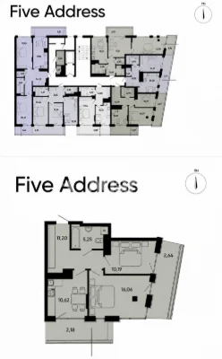 Продаж 2-кімнатної квартири ЖК Five Address, вул. Раковськог