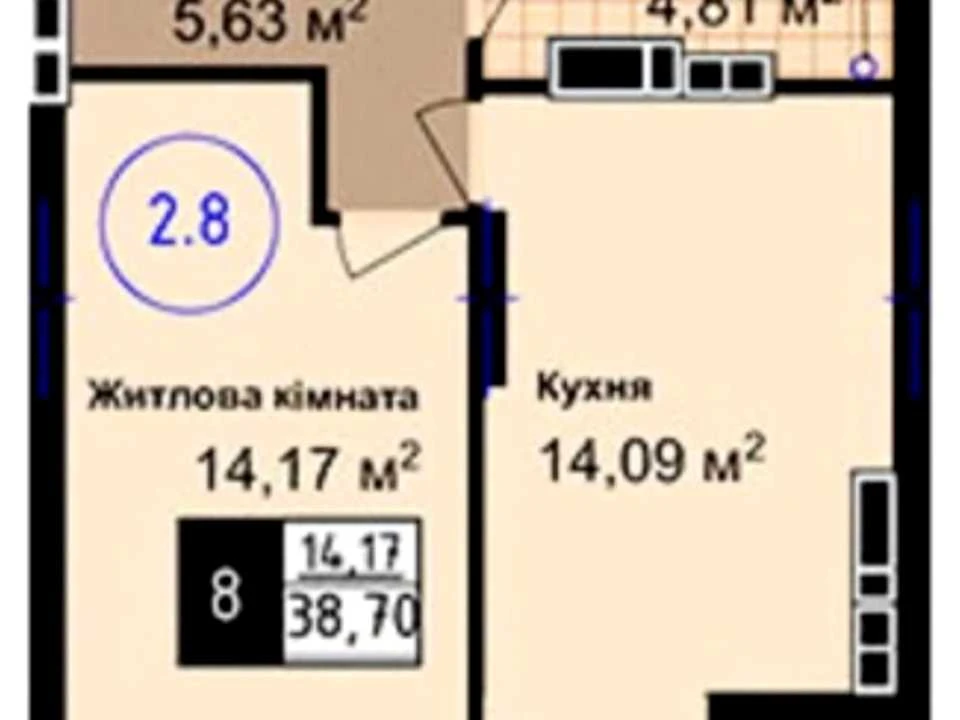Квартира. Одеса, Академіка Сахарова вул.