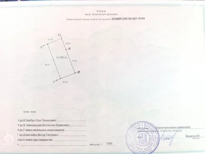 Продаж Земля сільськогосподарського призначення Осокорки