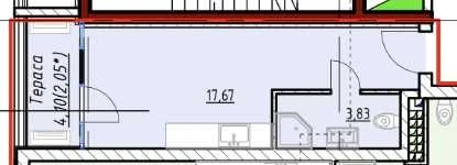 Рассрочка без удорожания на 36 мес. в сданном доме на 1 ком