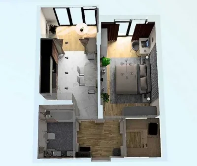 Продаж 1 кім. квартири, 39 м2 в ЖК Skygargen