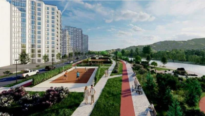 Продаж квартири район Каскаду центр однокімнатна видова на г