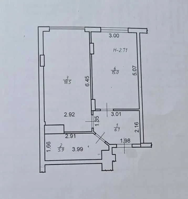 Продам 1к квартиру в ЖК Закритого типу Каскад