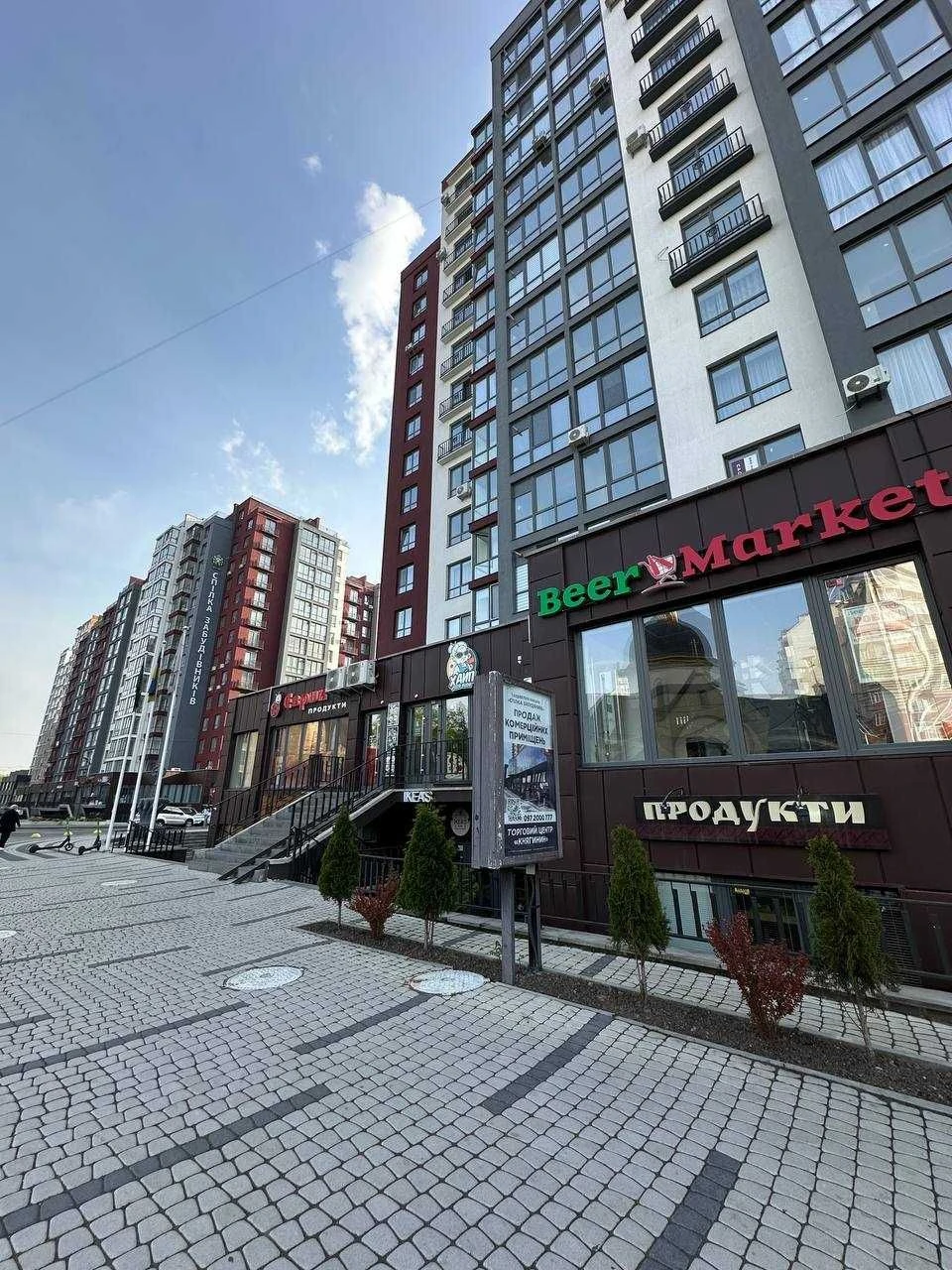 Однокімнатна квартира в центрі продаж ЖР Княгинин Галицька В