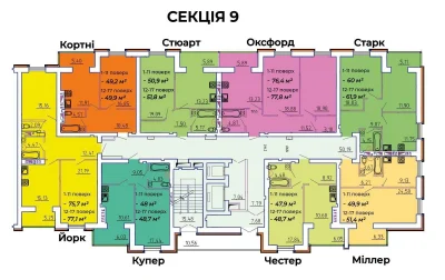 Квартира в центрі в ЖК Графський