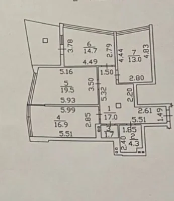 Продам 3 ком кв ЖК Коста Фонтана 12-13 Станция Большого Фонт