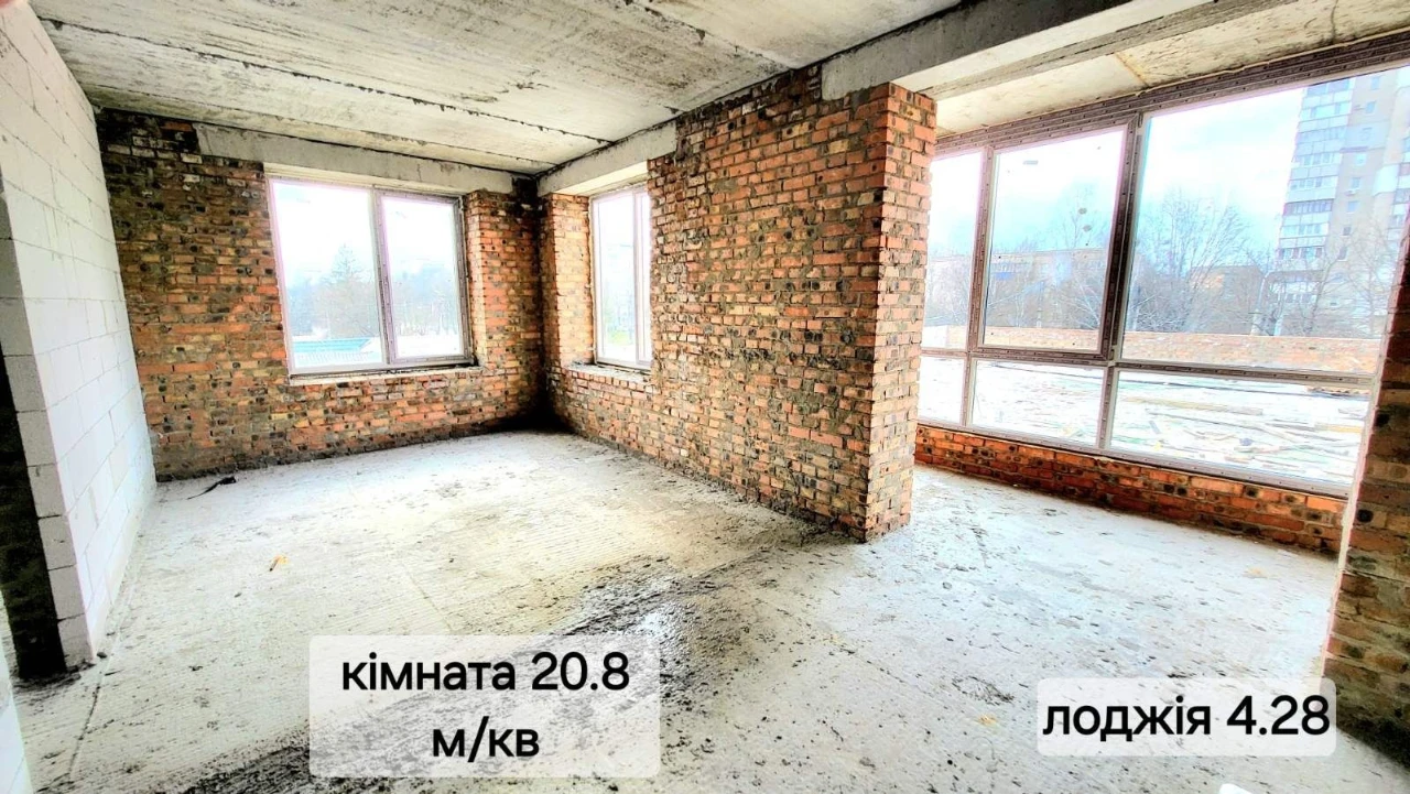 Продаж однокімнатна квартира в новобудові 54м² з екологічної