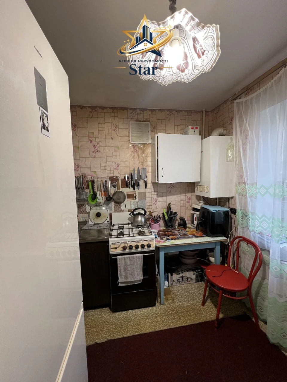 Продаж 3-кімнатної квартири з індивідуальним опаленням