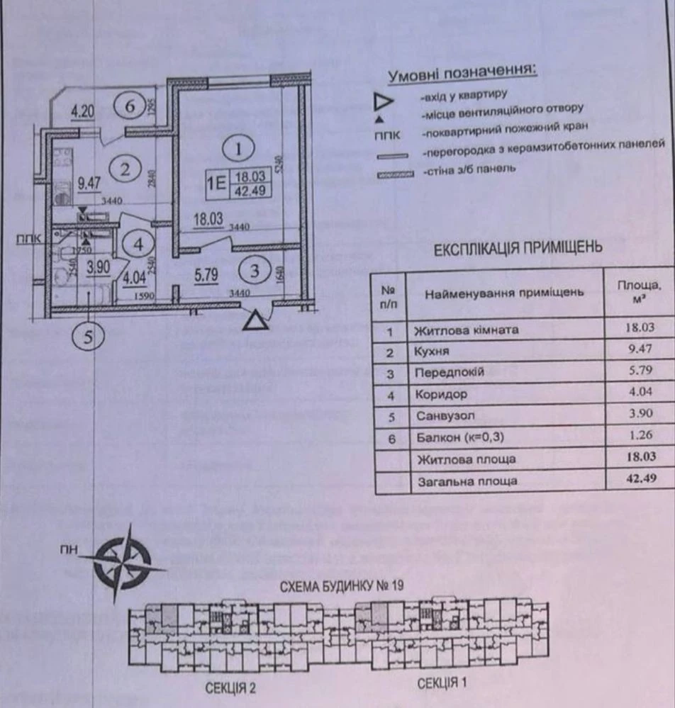 Продаж 1 квартири на 1 поверсі ЖК Патриотика фасад Кодацька