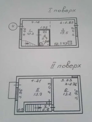 Продам 2-комнатную 2-этажную квартиру