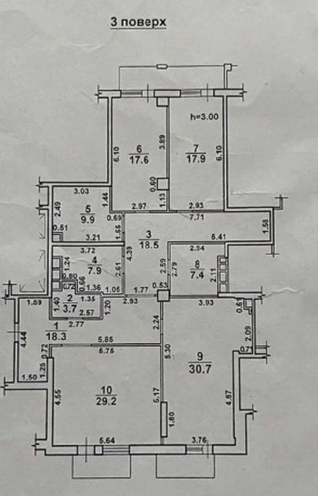 Просторная 3 комнатная в ЖК Ясная Поляна/Отрадная.