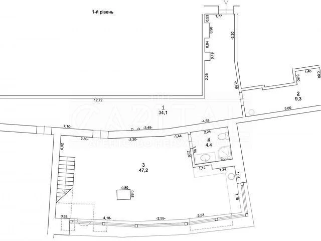 Sale of 3-room apartment 115 sq. m on Dniprovska embankment 19 • ID 347