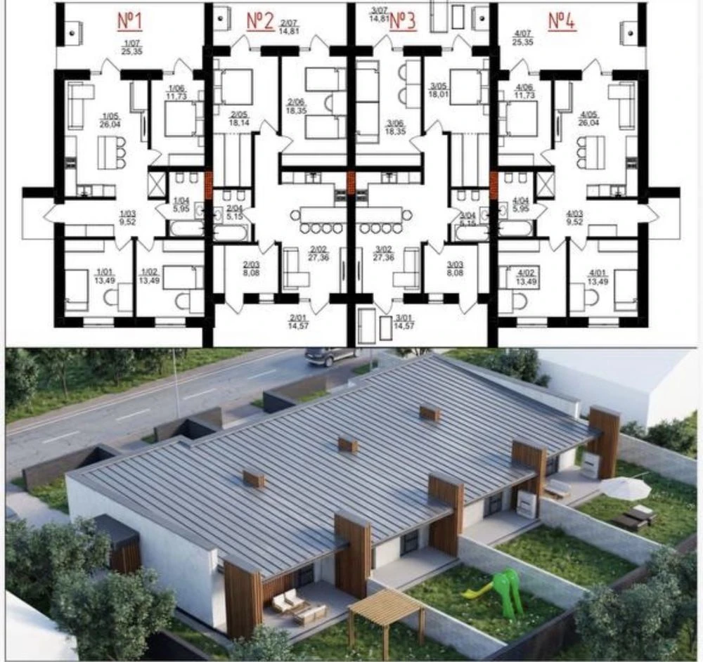 Старт продажу. Сучасний котедж 77 кв.м з ділянкою 2,5 сот