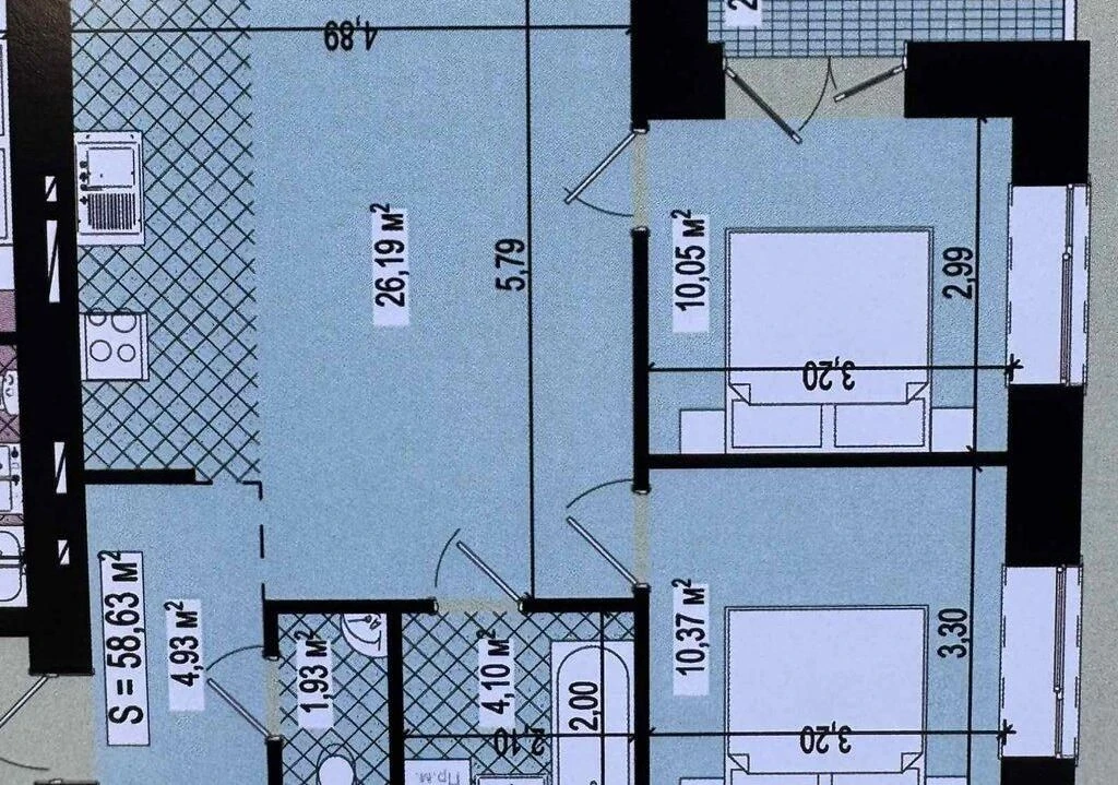 Продаж 2-к квартири у ЖК «West Towers»