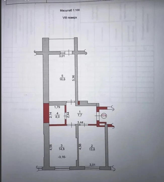Продажа 2-комнатной квартиры 59 м², Академика Заболотного ул