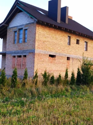 Земельна Ділянка 70 СОТОК + Якісне Незавершене Будівництво
