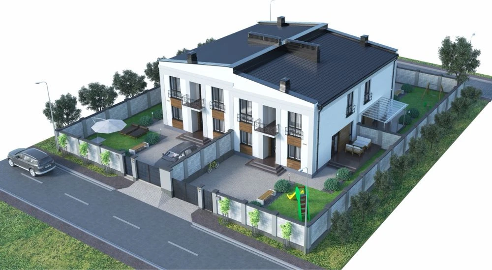 Продаж котеджів з міськими комунікаціями