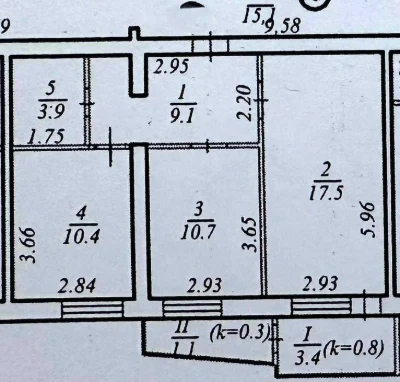 Продам 2-комнатную квартиру ЖК Скала, район 12 Квартал, Терра
