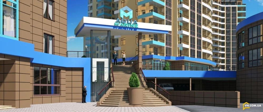 3-кімнатна квартира 83,7 м² біля моря | ЖК Aqua Marine, влас