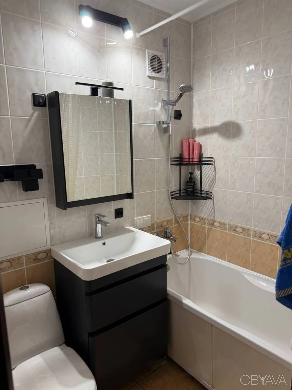 2-room apartment, 46 sq.m.