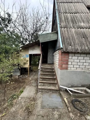 Продам дачу за Терновкой с газом, дом с вирандой, участок 4
