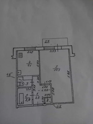 Продаж 1 кім квартири біля озера/парк