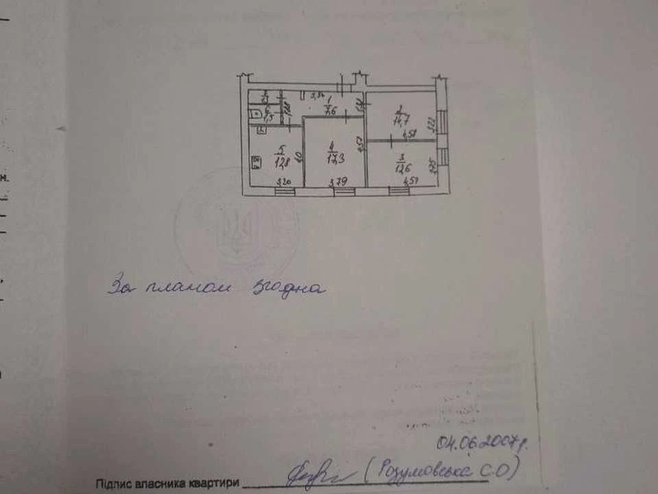 Квартира. Днепр, Приднепровская ул.