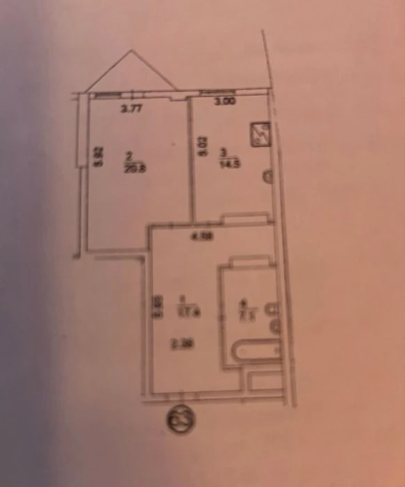 One-room apartment with renovation Kyiv! Saperno-slobids street