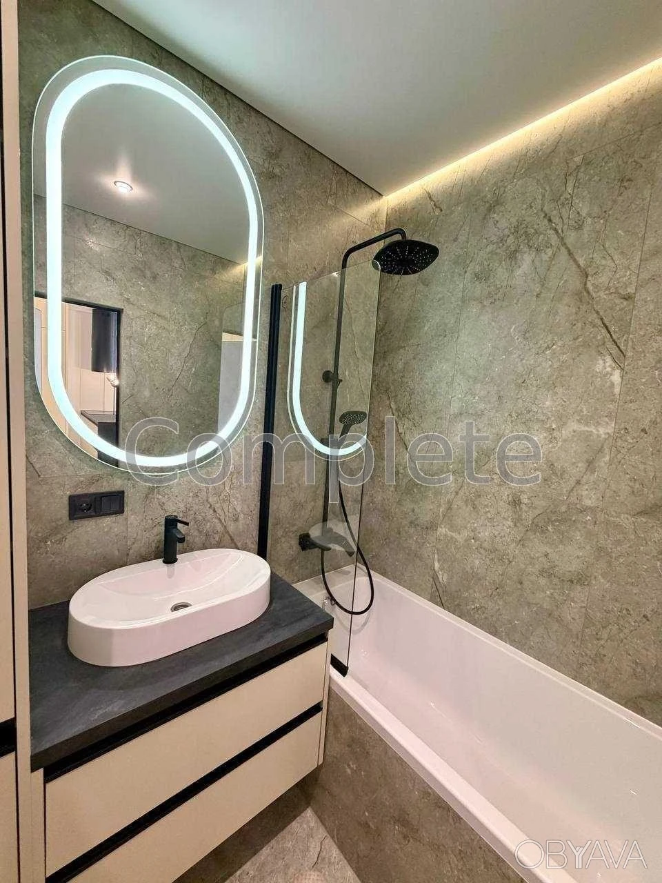 1-комнатная квартира, 46 м.кв.