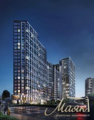 WITHOUT% Sale of 1-room apartment 34.87 m2 in the Nordica Residence residential complex, Pe