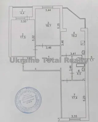 ТРОЕЩИНА! Велика 3 кімнатна квартира 102м2 з ремонтом! Вулиц