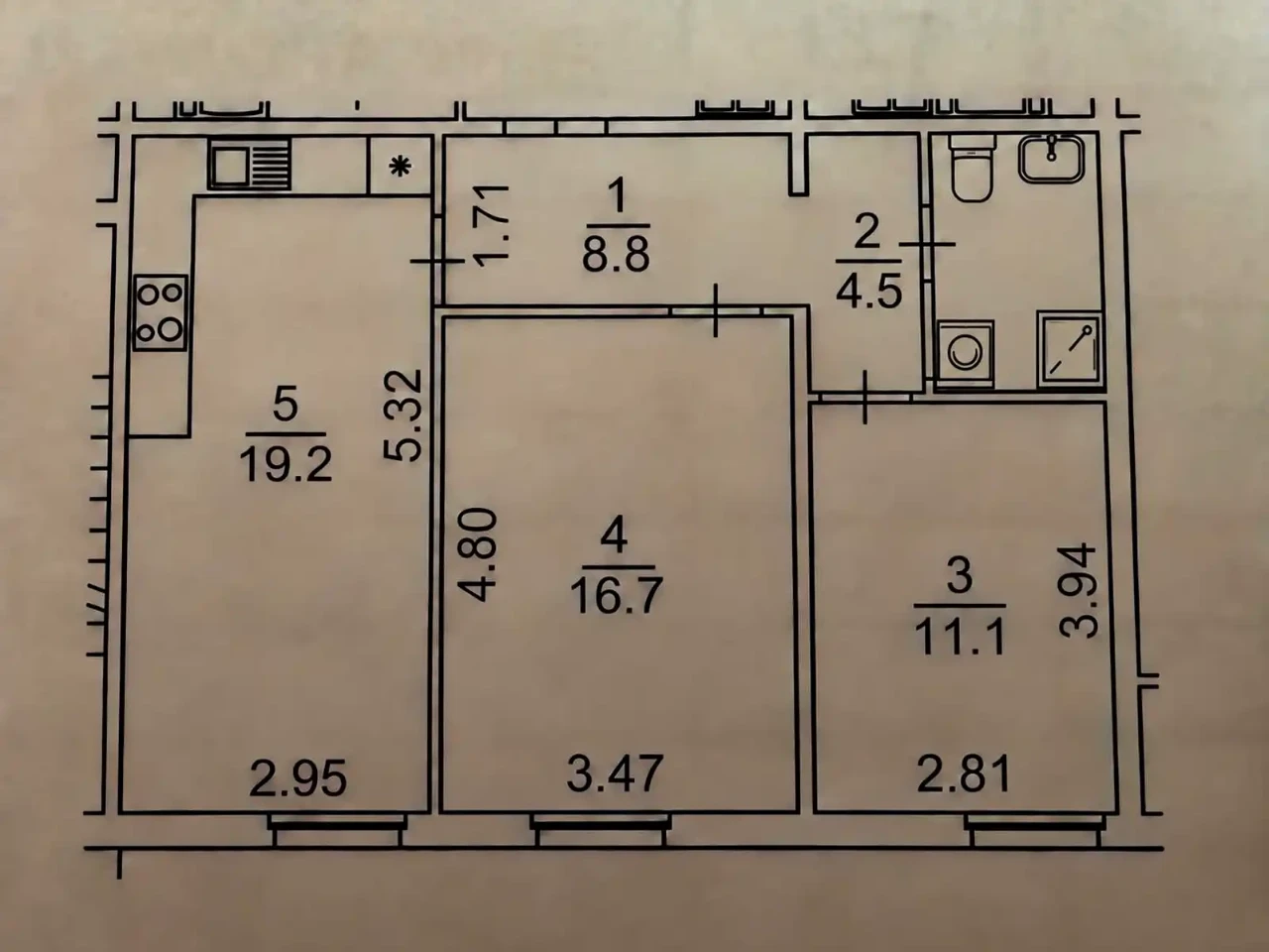 Оренда квартири 2-кімн. 60 м² 18/21 пов.