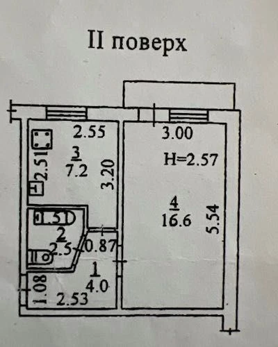 shev-03 1 кімнатна квартира на вул. Шклярука/Мегадом.
