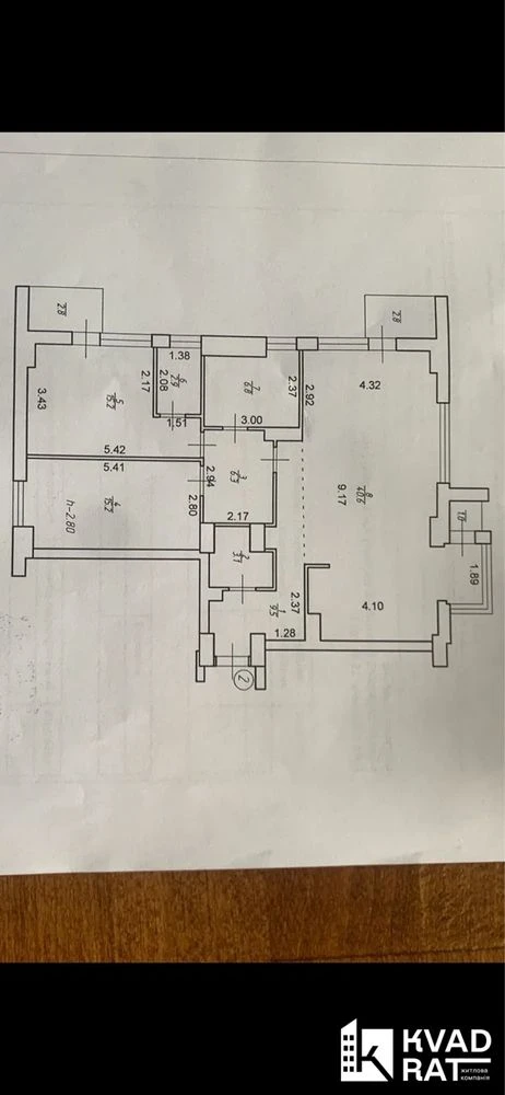 Продаю 3км квартиру біля озера