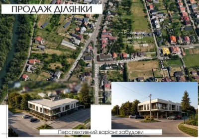 Продам кутову ділянку під комерцію ТОП локація!