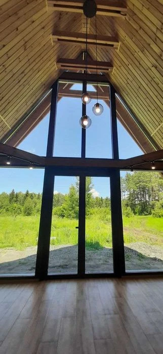 Будівництво A-frame будинку з фундаментом під ключ на вашій