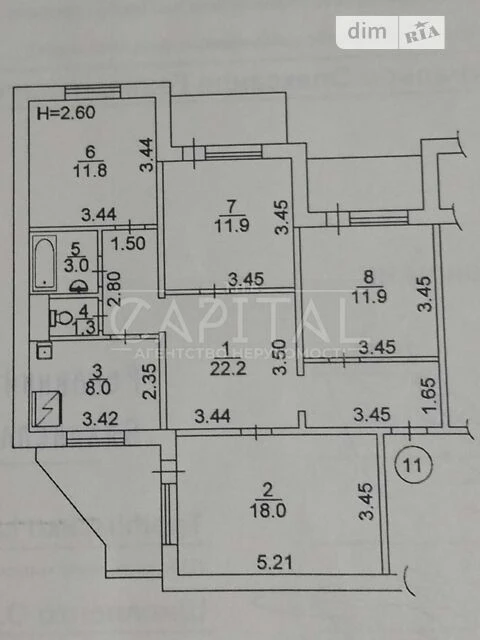 Продаж 4к квартири 103 кв. м на вул. Ревуцького 13 • ID 3471