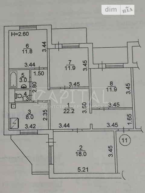 Продаж 4к квартири 103 кв. м на вул. Ревуцького 13 • ID 3471