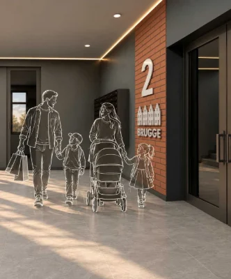 Продаж квартири в сучасному ЖК «BRUGGE». З теплою підлогою т