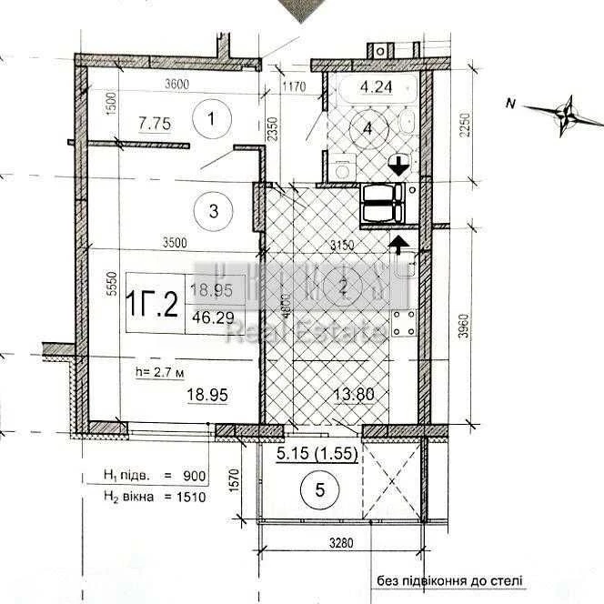 Продаж 1к видової квартири, ЖК "Голосіївський", вул. Васильк