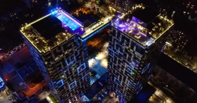 Продаж квартири  192 м2, ЖК TETRIS HALL, без ремонту, видова