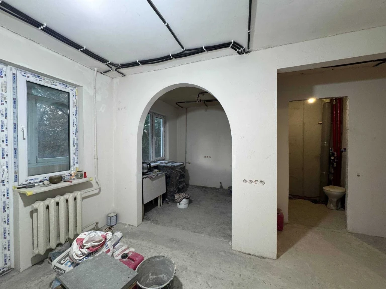 1-кімнатна квартира 31 м² вул.Шклярука/пл.Толбухіна
