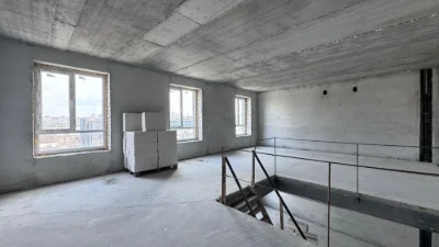 Two-level apartment 119m2 in Osnova residential complex