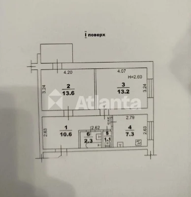 Продам уютную 2-к квартиру 50м² возле парка Марка Твена! Кир