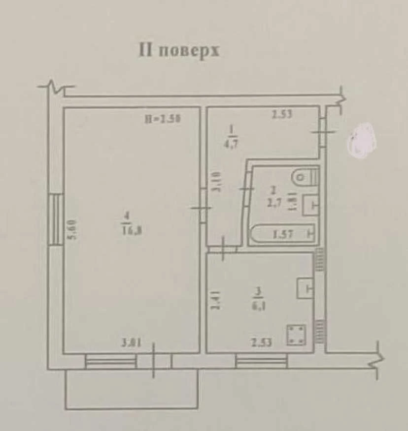 1-кімнатна квартира на Сегедській (Фонтан), 2 поверх! Меблі,