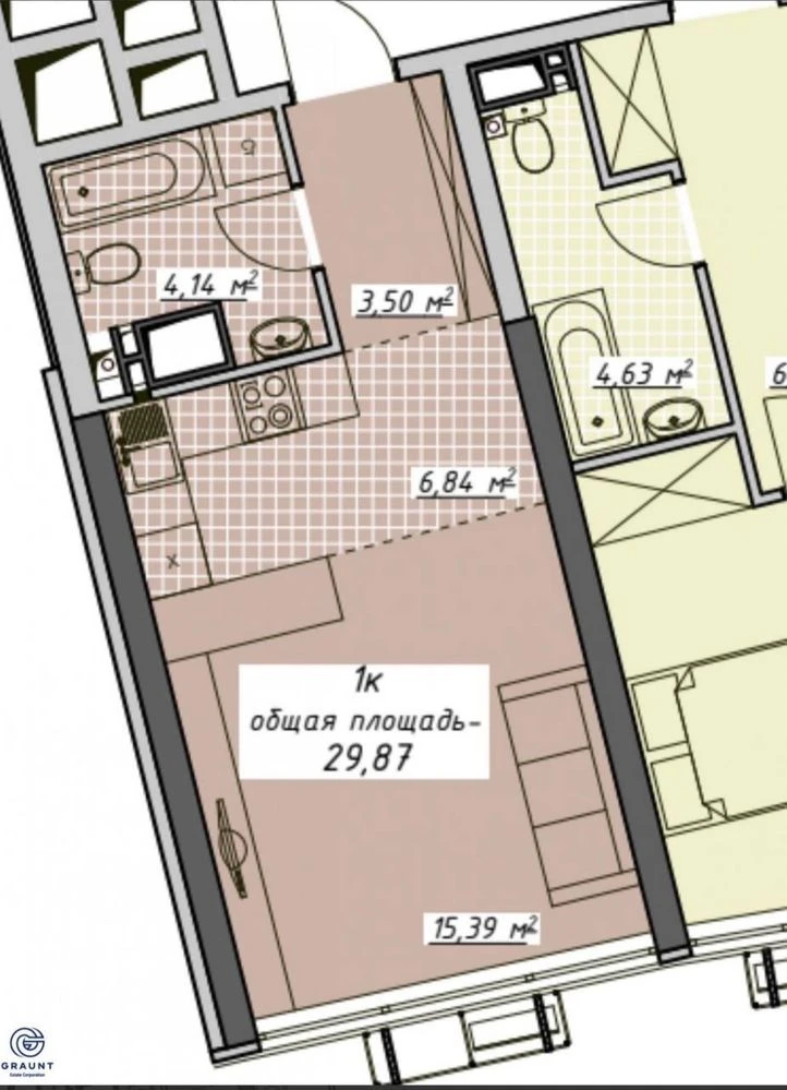 Продам квартиру Аркадия Атмосфера 7 секция