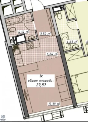 Продам квартиру Аркадия Атмосфера 7 секция