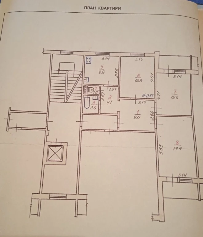 Простора 3к для сім'ї | Озерна | 71.5 м² | 2 лоджії | 5 пове